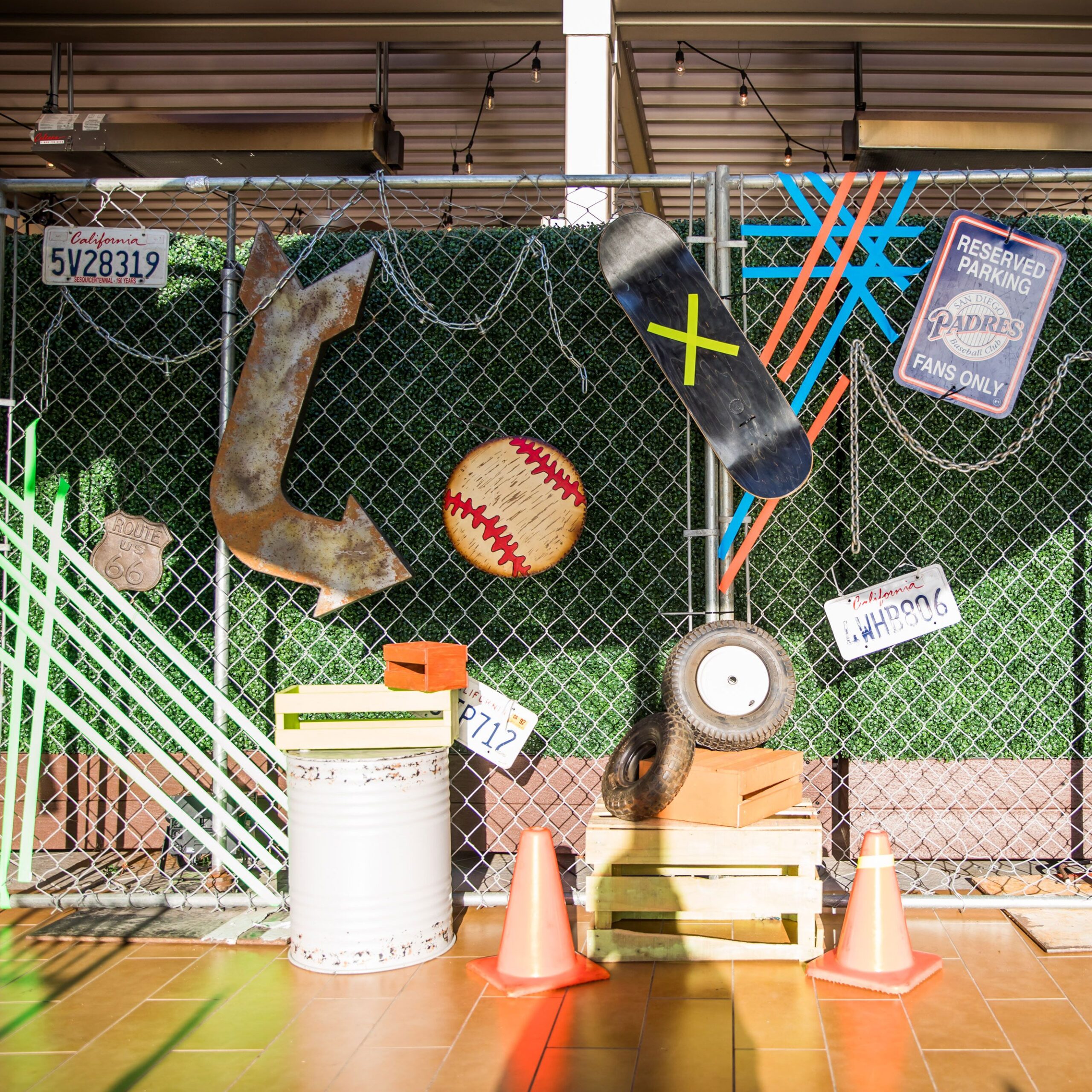 Petite Light Blue Oil Drum - Image 2