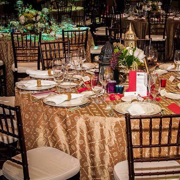 Champagne Brianna Table Linen