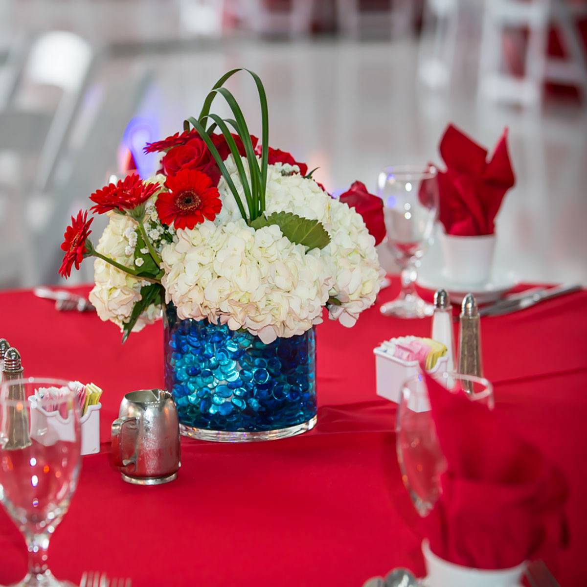 Red Poly Napkin - Image 2