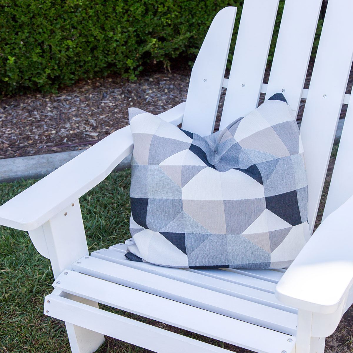 Adirondack Chair, White, Folding - Image 2