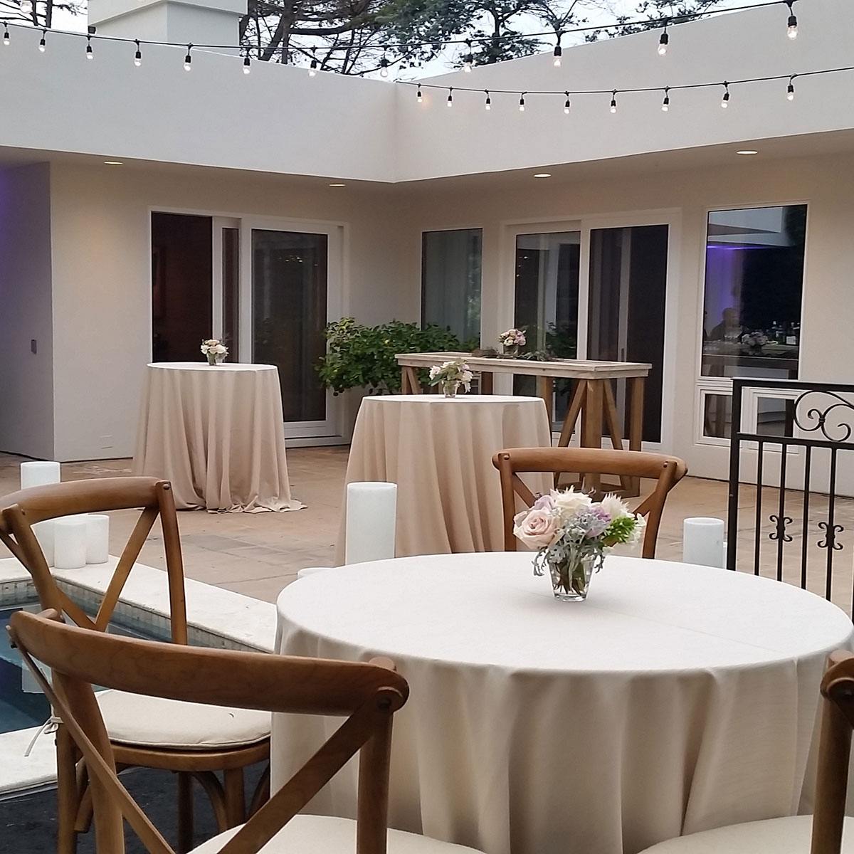 Ivory Shantung Table Linen - Image 3