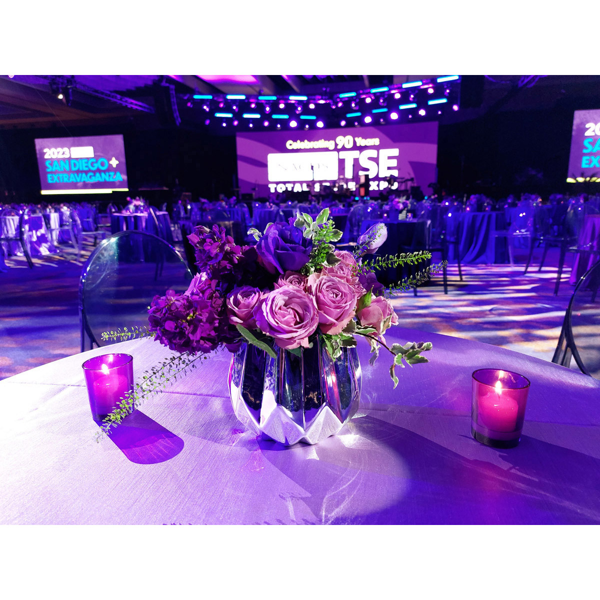 Lilac Shantung Table Linen - Image 2