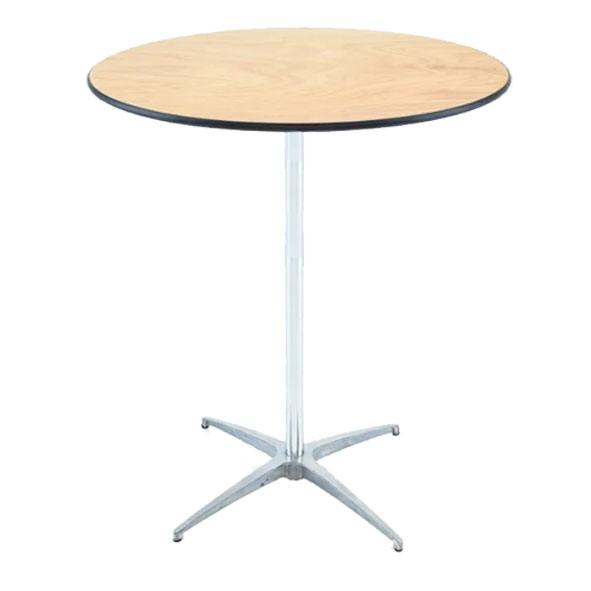 36" Round Highboy Table