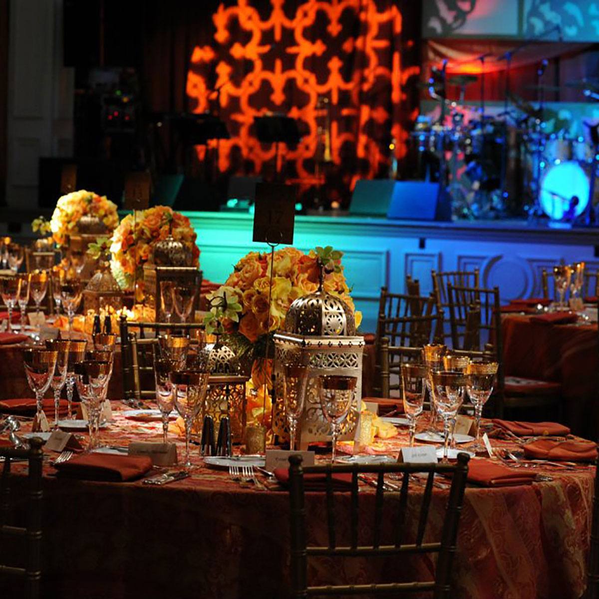 Amber Moroccan Tapestry Table Linen - Image 5