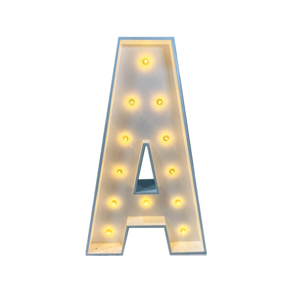 4' Marquee Letter - A