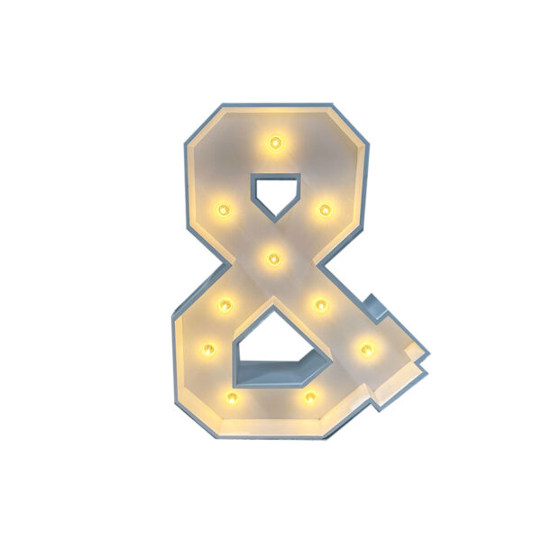 4' (40.75"H) Marquee Letter - &