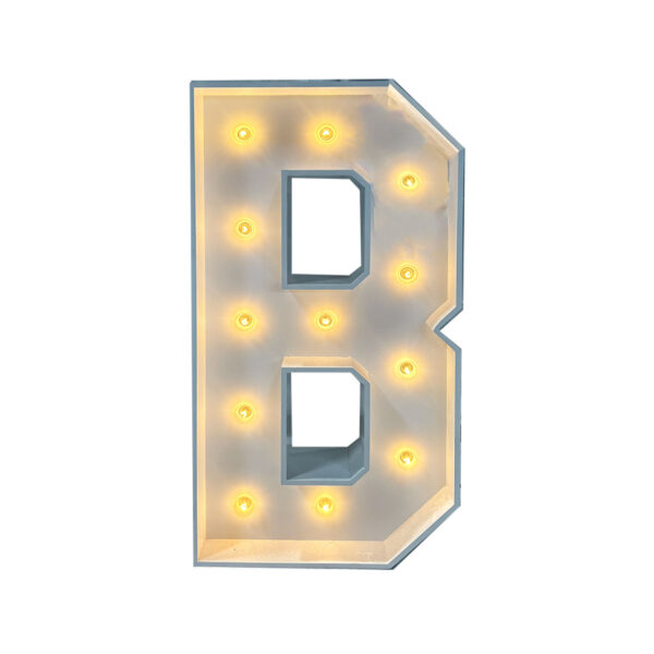 4' Marquee Letter - B