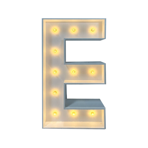 4' Marquee Letter - E