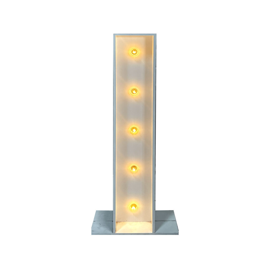 4' Marquee Letter - I