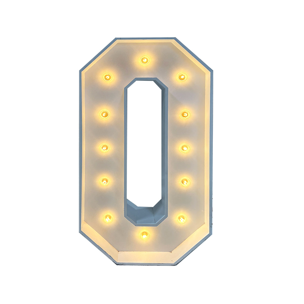 4' Marquee Letter - O