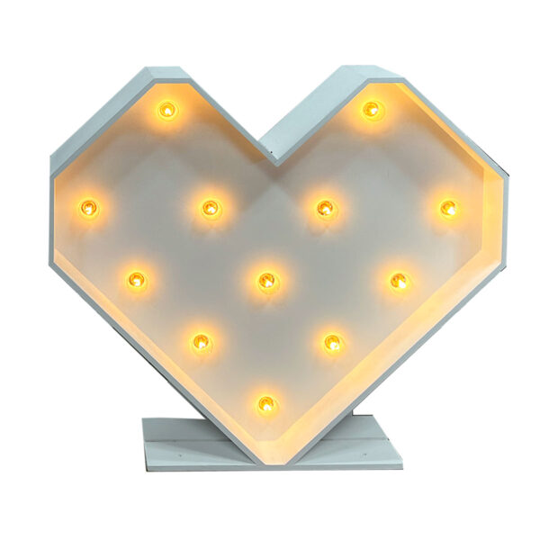 4' (40.75"H) Marquee Symbol - Heart
