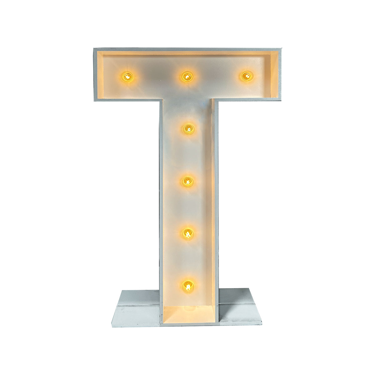 4' Marquee Letter - T