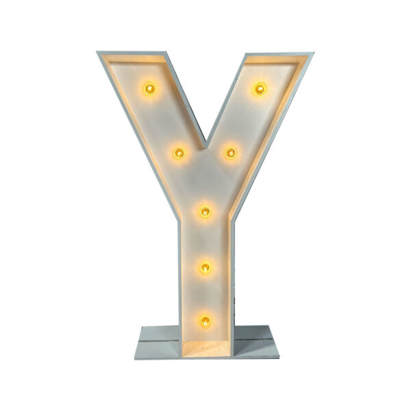 4' Marquee Letter - Y