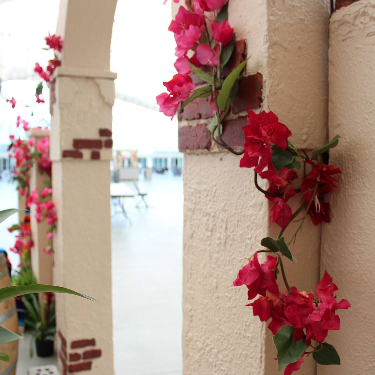 Stucco Courtyard Wall & Arch - Image 5