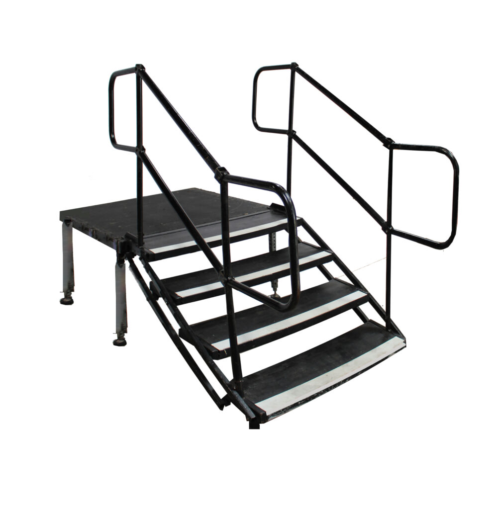 Stage Steps (Adjustable with Rails)