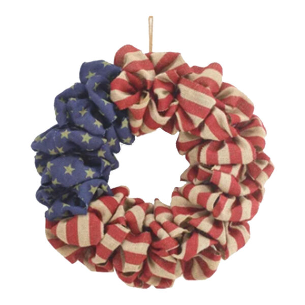 Americana Ribbon Wreath