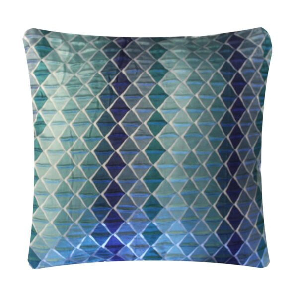 Aquamarine Montage Pillow