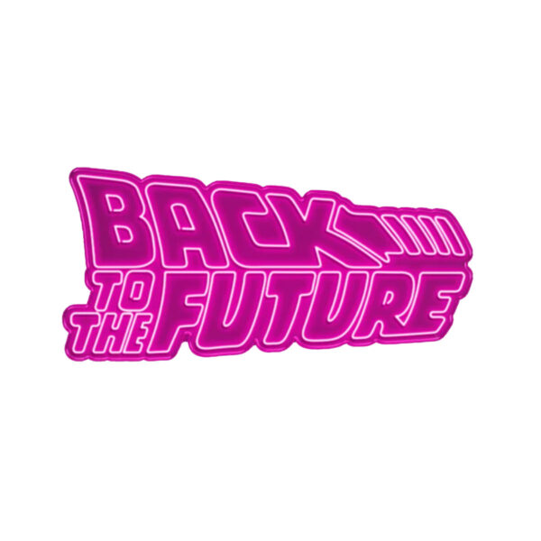 Back to the Future LED Sign