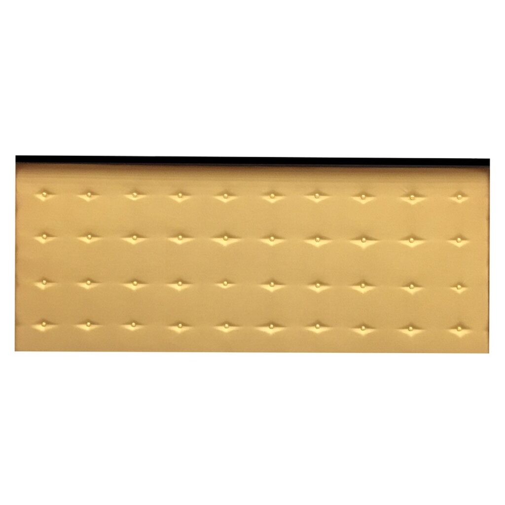 Gold Tufted Bar