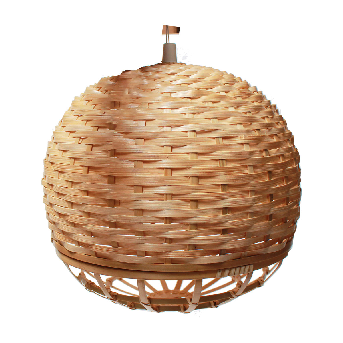 Round Basket Hanging Lantern