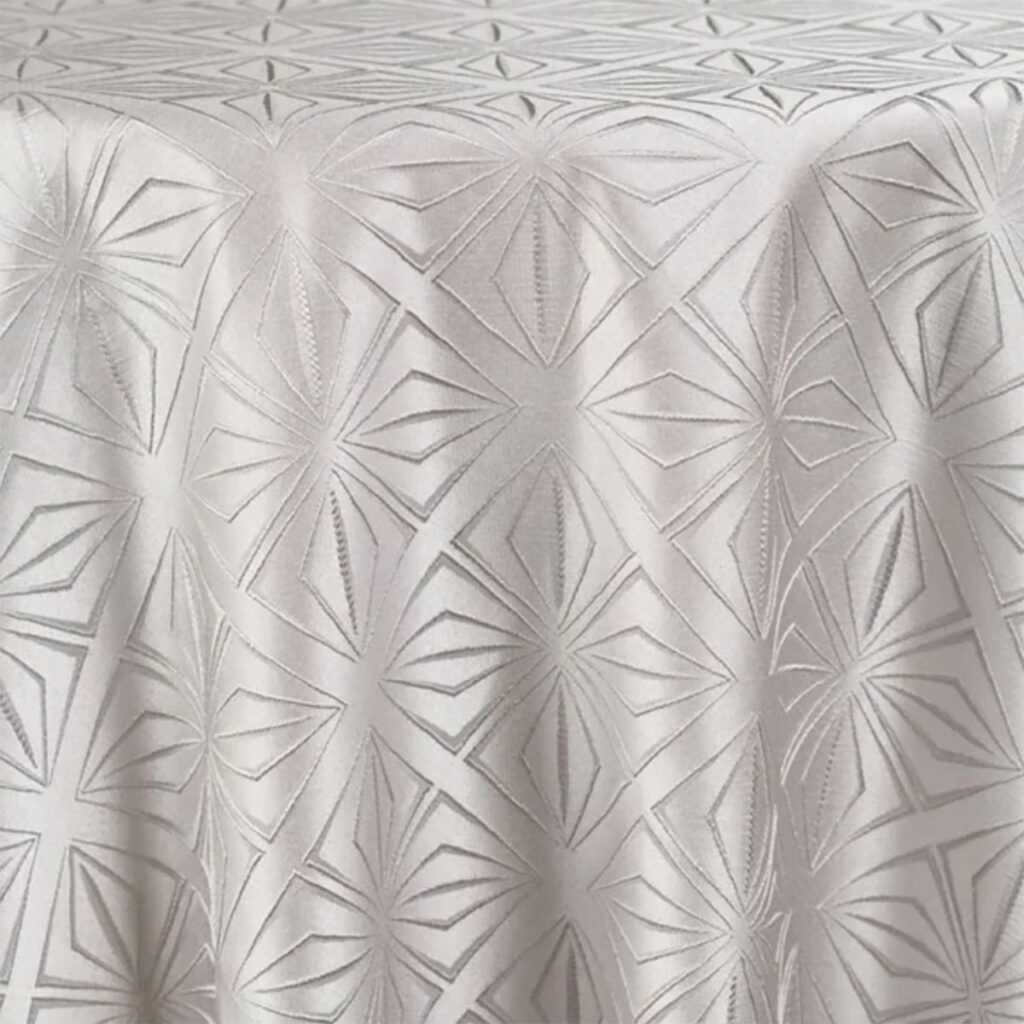 White Bentley Table Linen