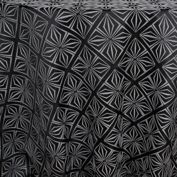 Black Bentley Table Linen