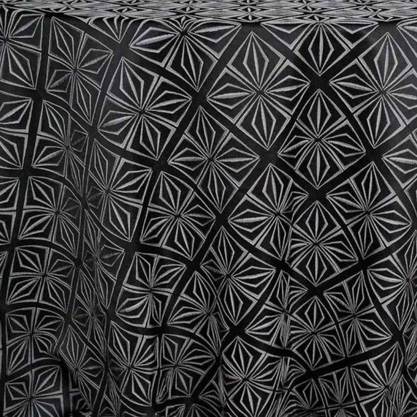 Black Bentley Table Linen