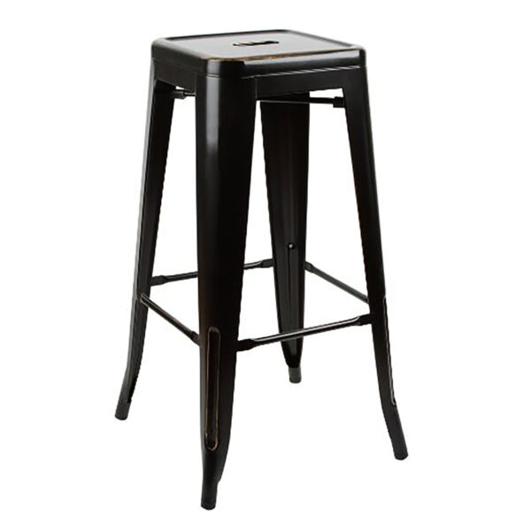 Black Gaslamp Bar Stool