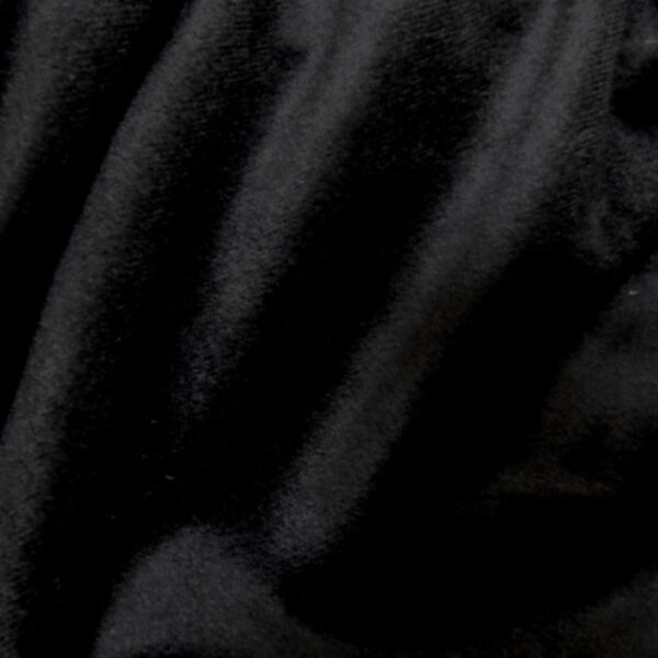 Black Milano Velvet Drape