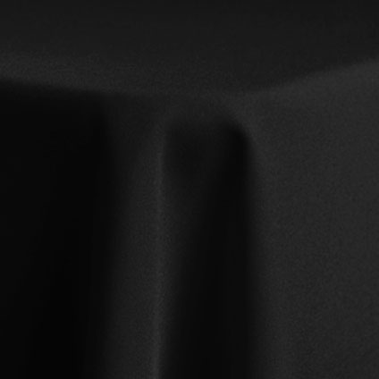 Black Poly Table Linen