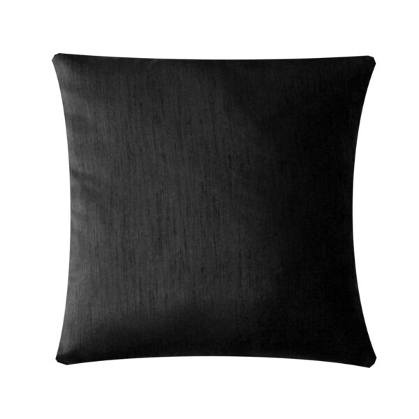 Black Shantung Pillow