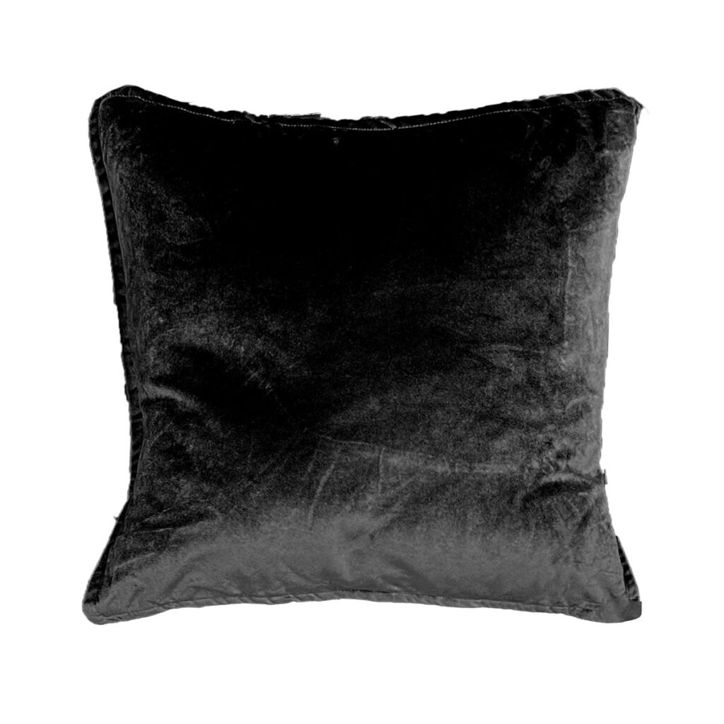 Black Velvet Pillow