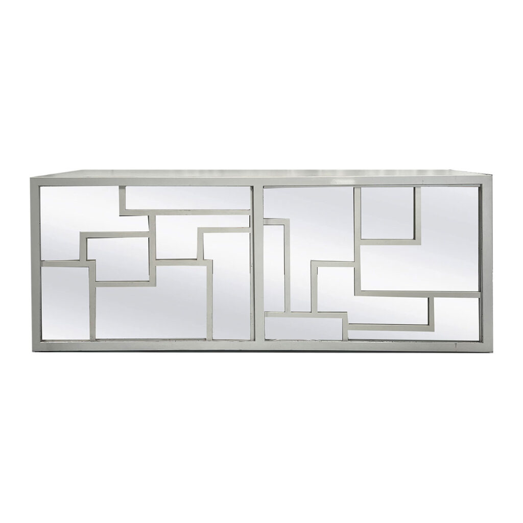 Blanca Bar, Mondrian Mirror Façade