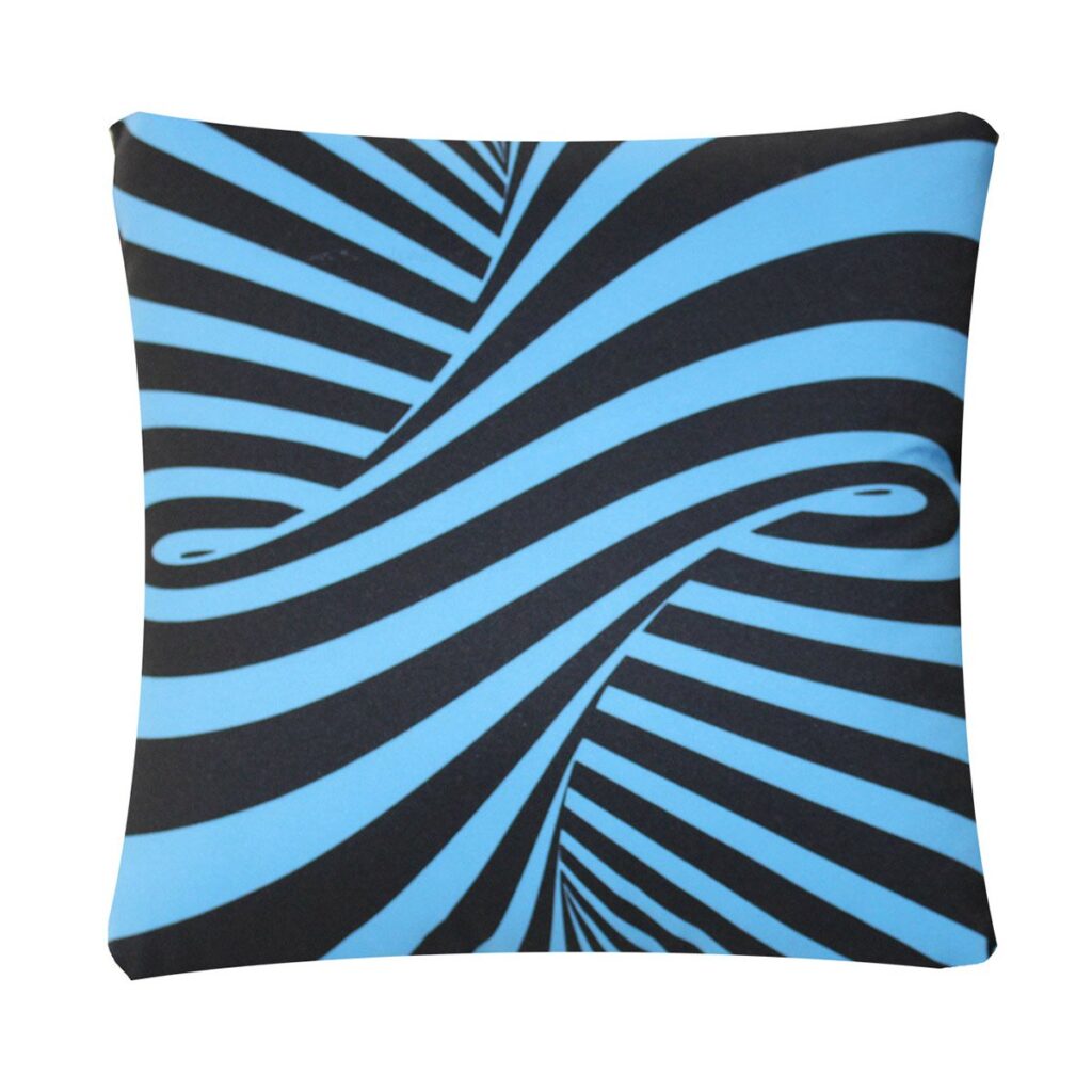Blue Cirque Pillow