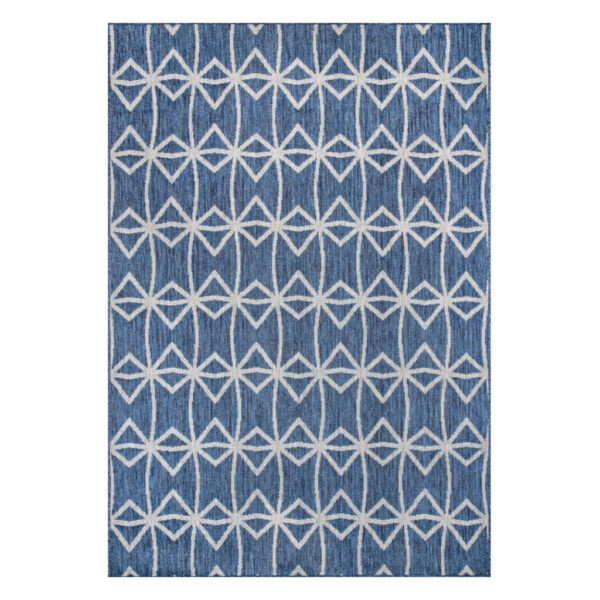 Blue Diamond Rug