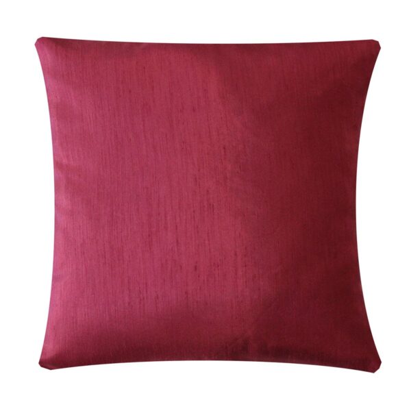 Burgundy Shantung Pillow