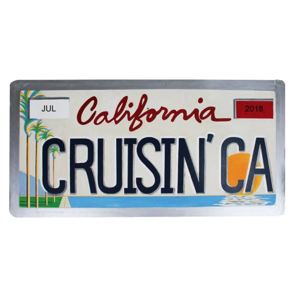 Cruisin' CA License Plate