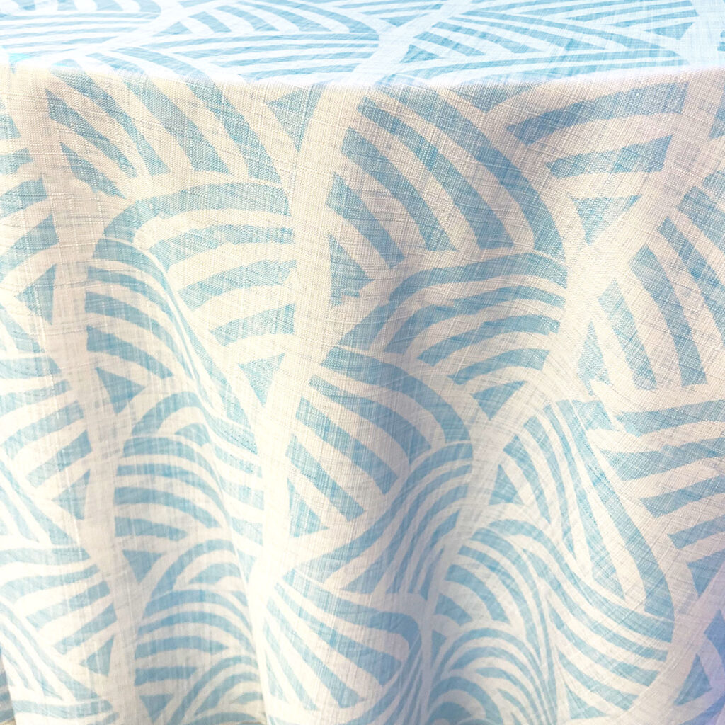 Blue Calypso Table Linen