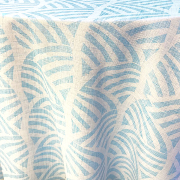 Blue Calypso Table Linen