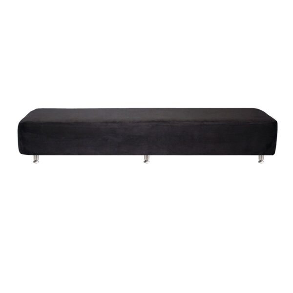Black Casablanca Gallery Bench