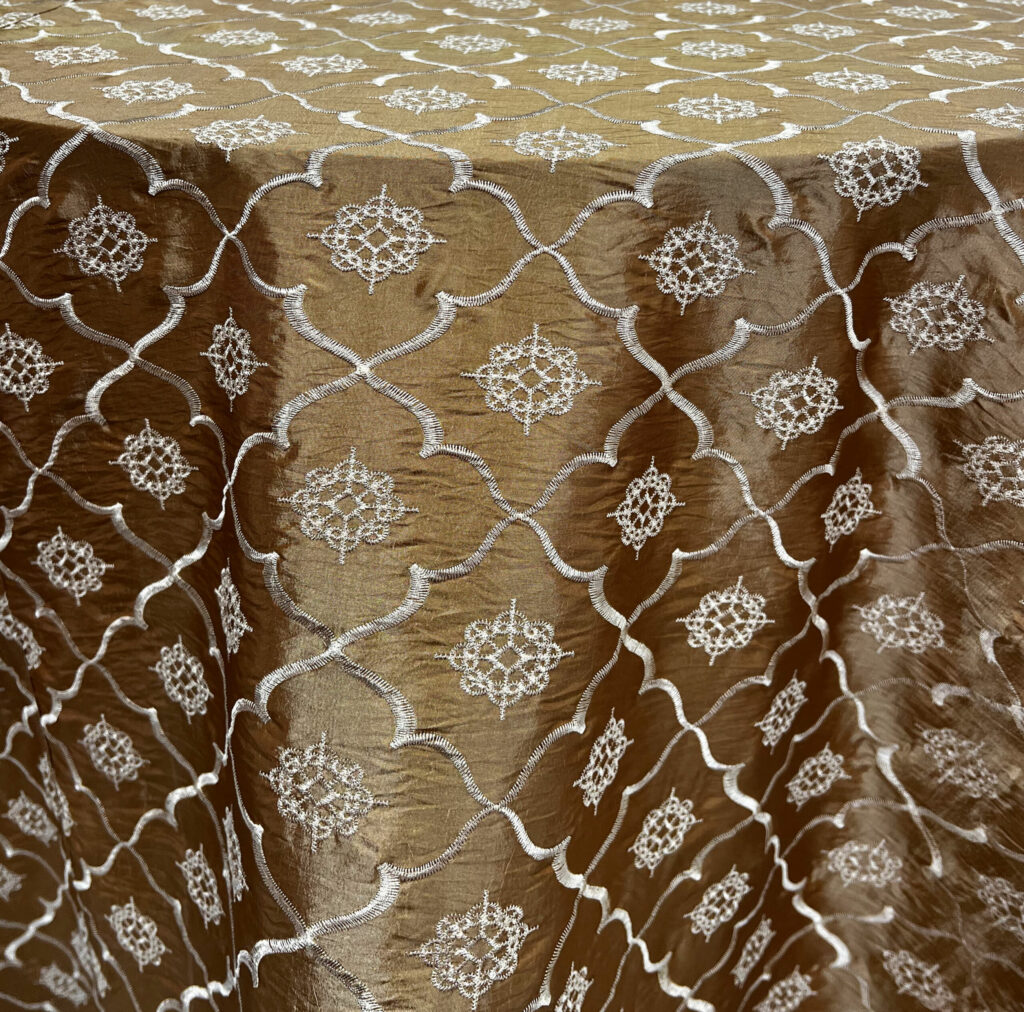 Champagne Brianna Table Linen
