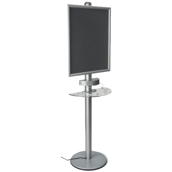 Charging Kiosk with Signage Frame