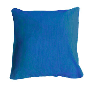 Cobalt Shantung Matte Pillow