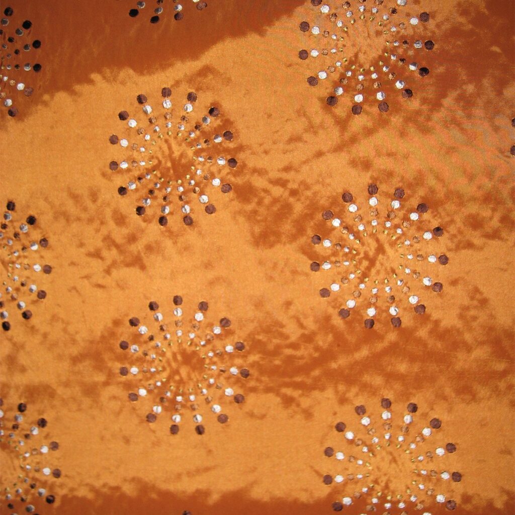 Copper Mayan Table Runner