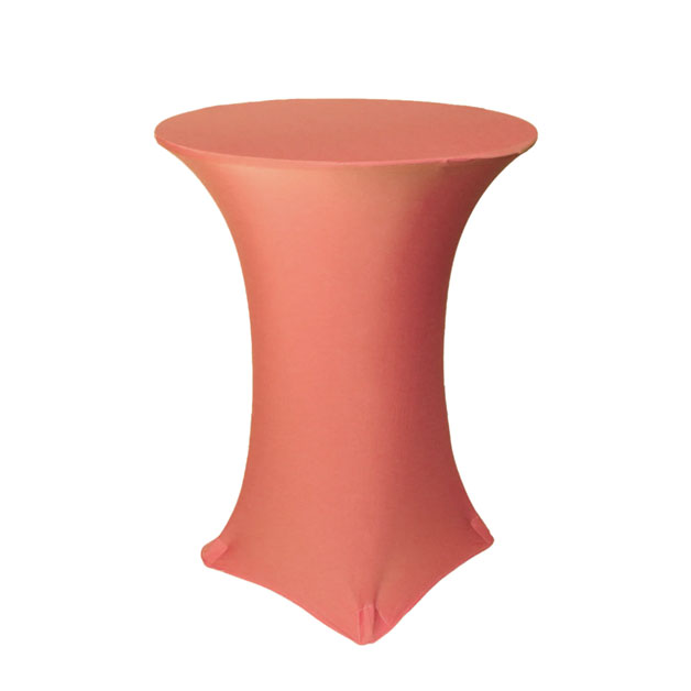 Coral Spandex Table Form