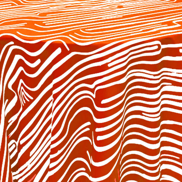 Coral Meander Table Linen