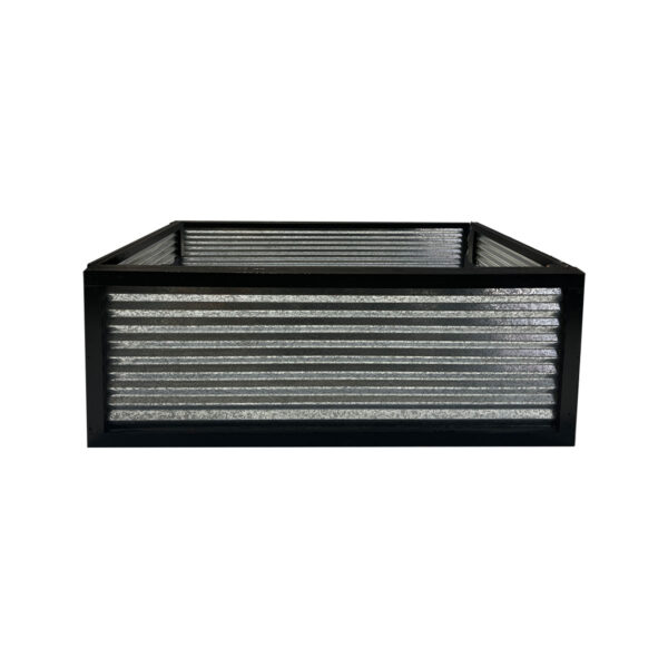 Corrugated Metal Table Surround