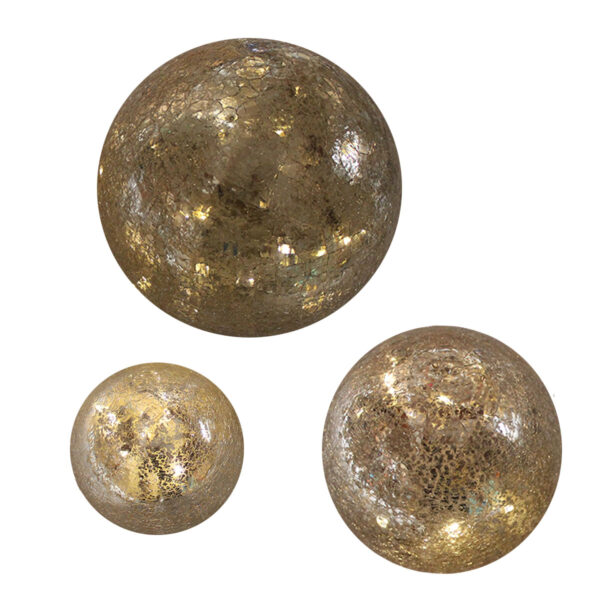 Crackle Sphere Trio
