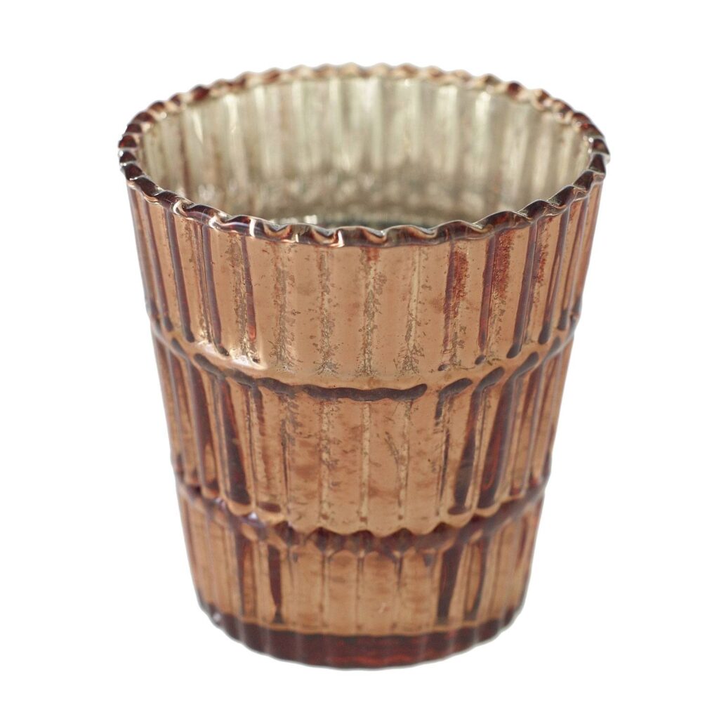 Darcie Rose Gold Votive Holder