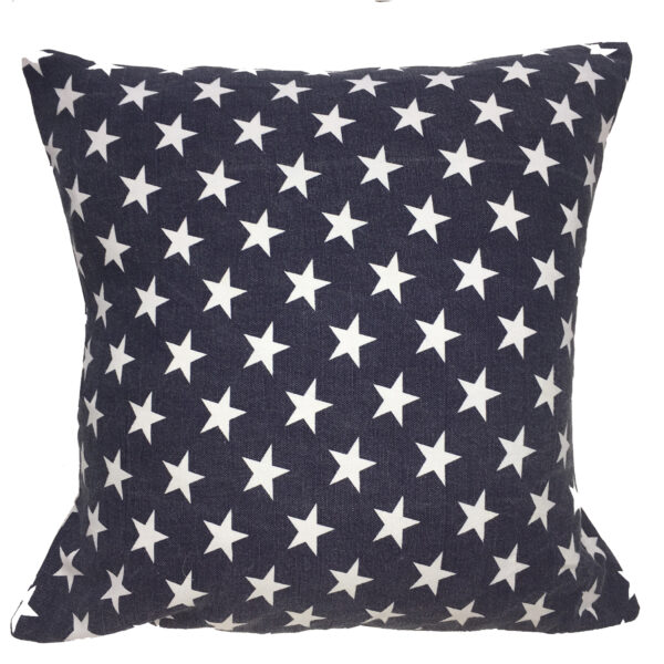Denim Star Pillow